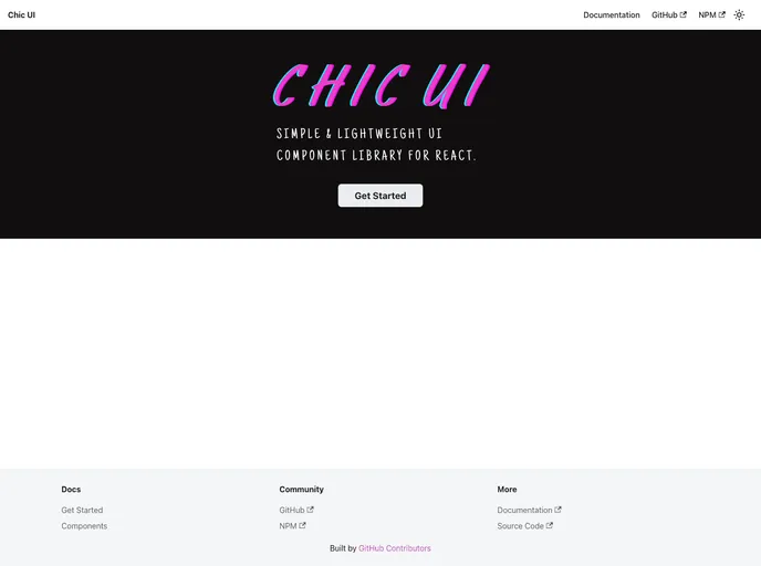 Chic Ui screenshot