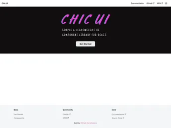 Chic Ui screenshot