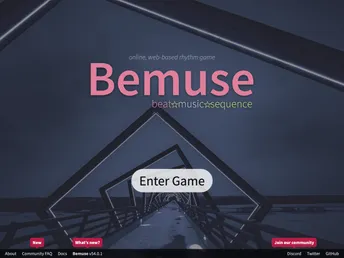 Bemuse screenshot