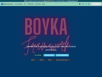 Boyka Framework screenshot