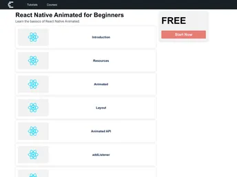 React Native Animation Book screenshot