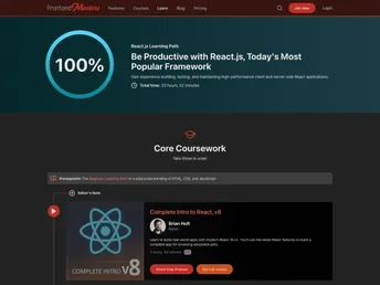 Complete Intro To React V5 screenshot