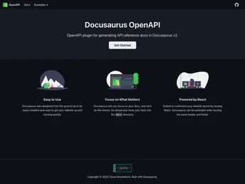 Docusaurus Openapi screenshot