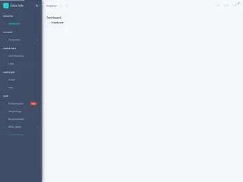 Datta Able Free React Admin Template screenshot