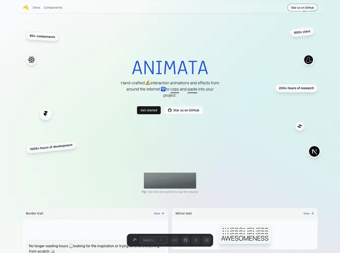 Animata screenshot