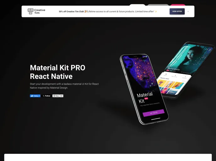 Material Kit React Native screenshot