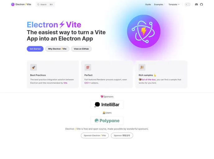 Electron Vite React screenshot