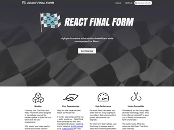 React Final Form screenshot