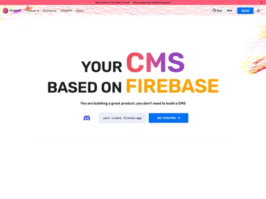Firecms screenshot