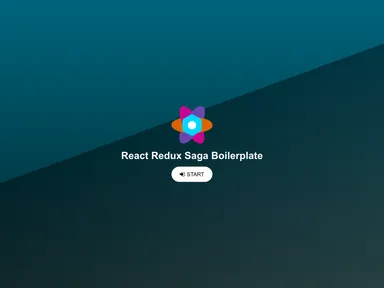 React Redux Saga Boilerplate screenshot