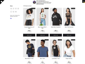 React Shopping Cart screenshot