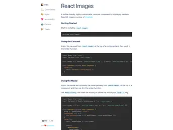 React Images screenshot