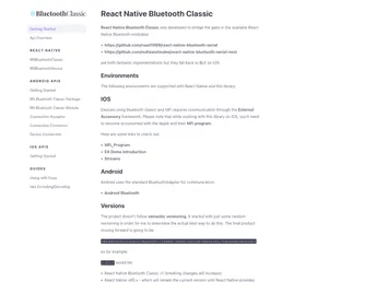 React Native Bluetooth Classic screenshot