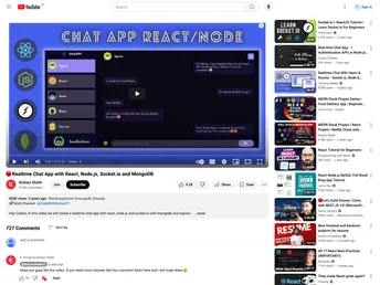 Chat App React Nodejs screenshot