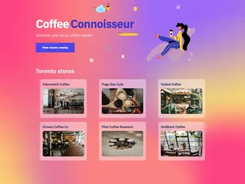 Discover Coffee Stores screenshot