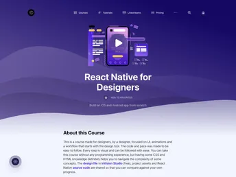 React Native For Designers screenshot