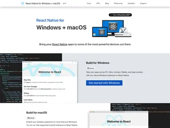 React Native Windows screenshot