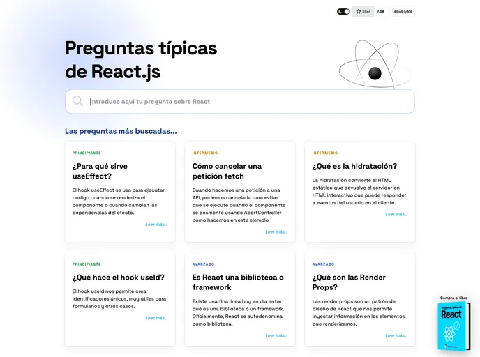 Preguntas Entrevista React screenshot