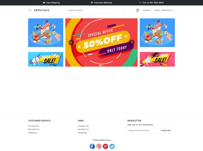 Mern Ecommerce screenshot