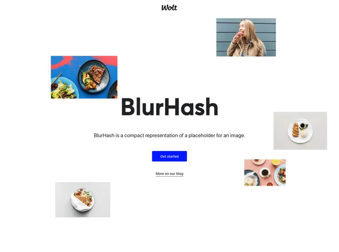 React Native Blurhash screenshot