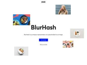 React Native Blurhash screenshot