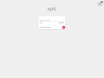 NextSimpleStarter screenshot