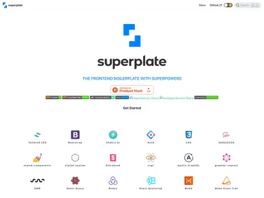 Superplate screenshot