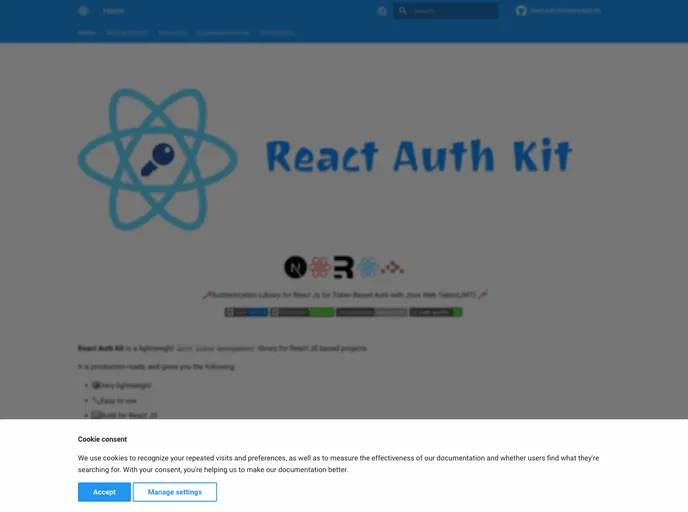 React Auth Kit screenshot