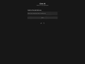 Cron Ai screenshot