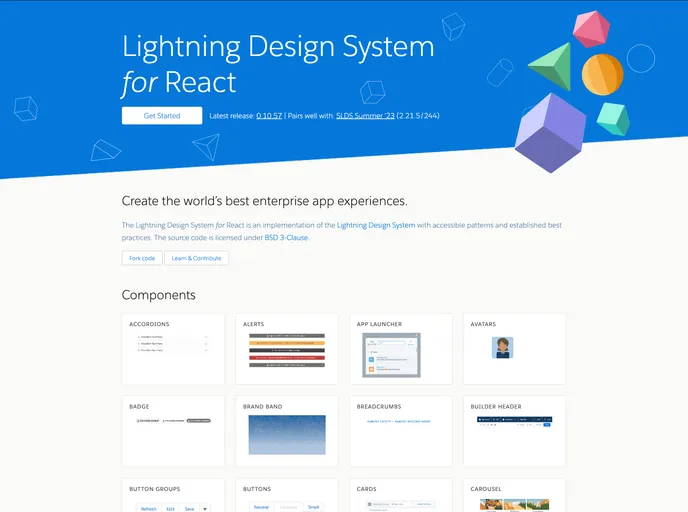 Design System React screenshot