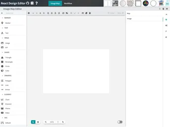 React Design Editor screenshot