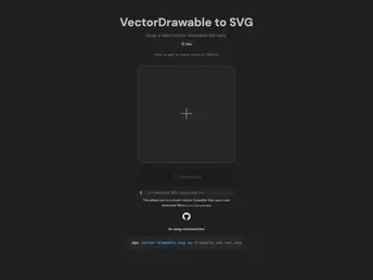 Vector Drawable Nextjs screenshot