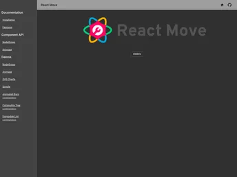 React Move screenshot