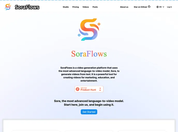 SoraFlows screenshot