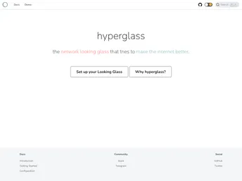 Hyperglass screenshot