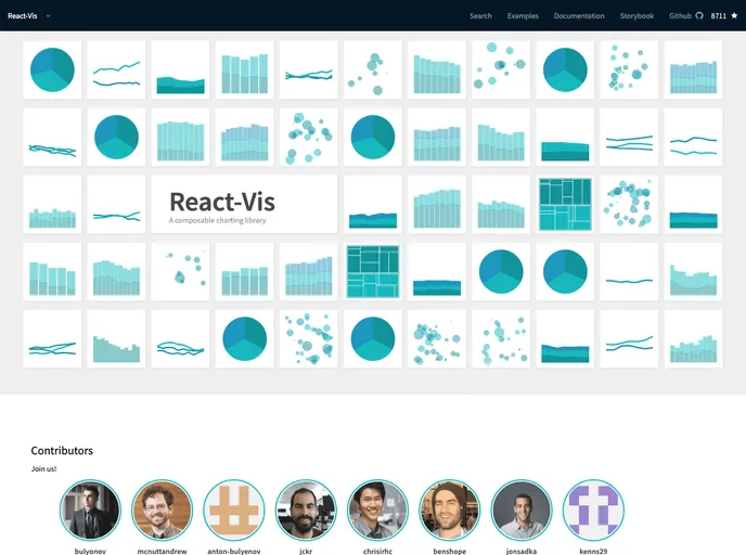 React Vis screenshot