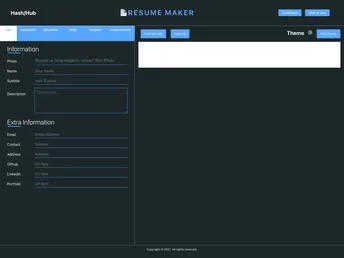 Resume Maker screenshot