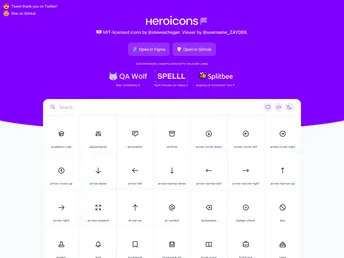 Heroicons.dev screenshot