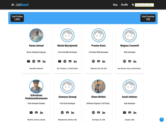 ZtM Job Board screenshot